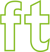 Logo: Focus future technologies "ft"